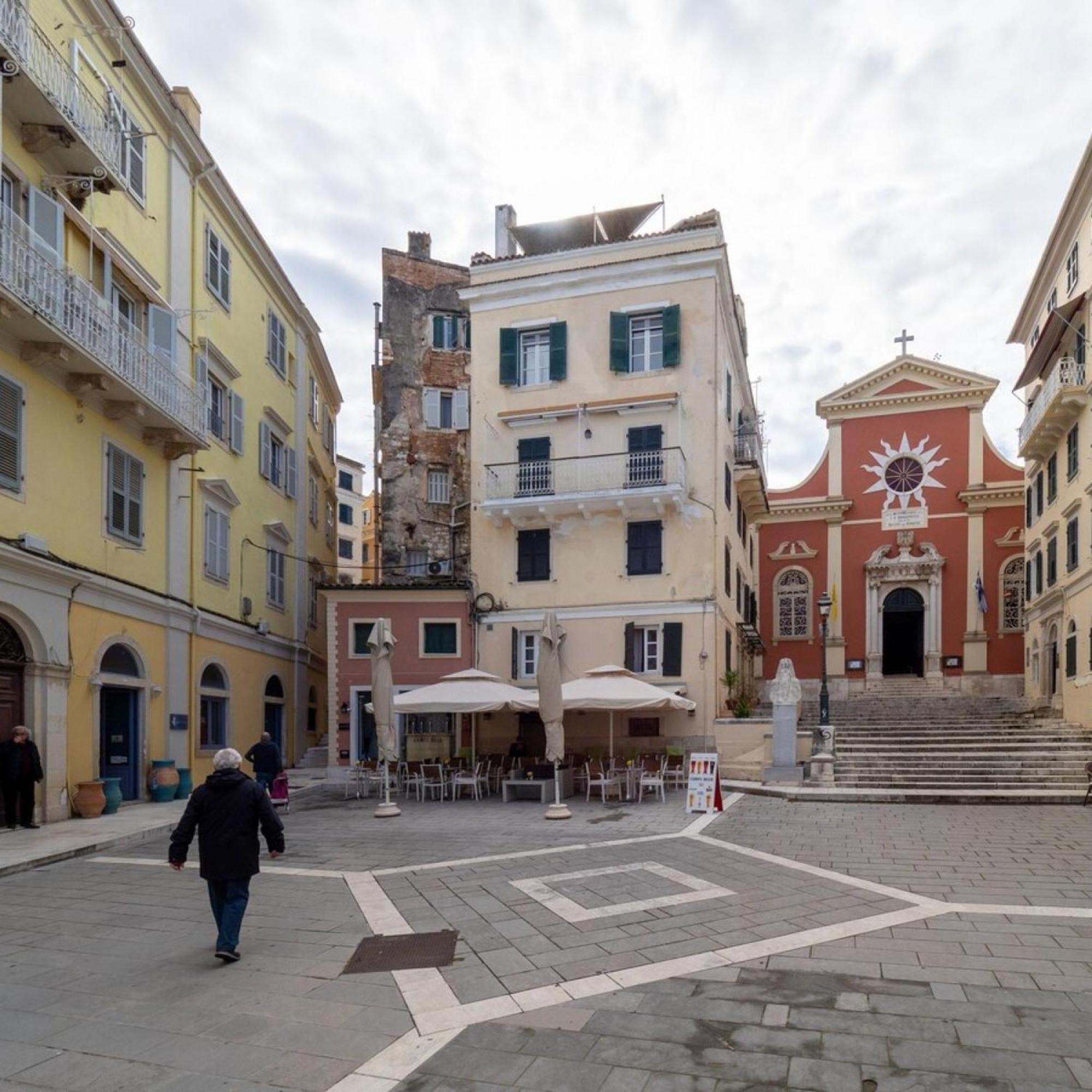 Ferienwohnung Casa Mourioni Old Corfu Town Exterior foto