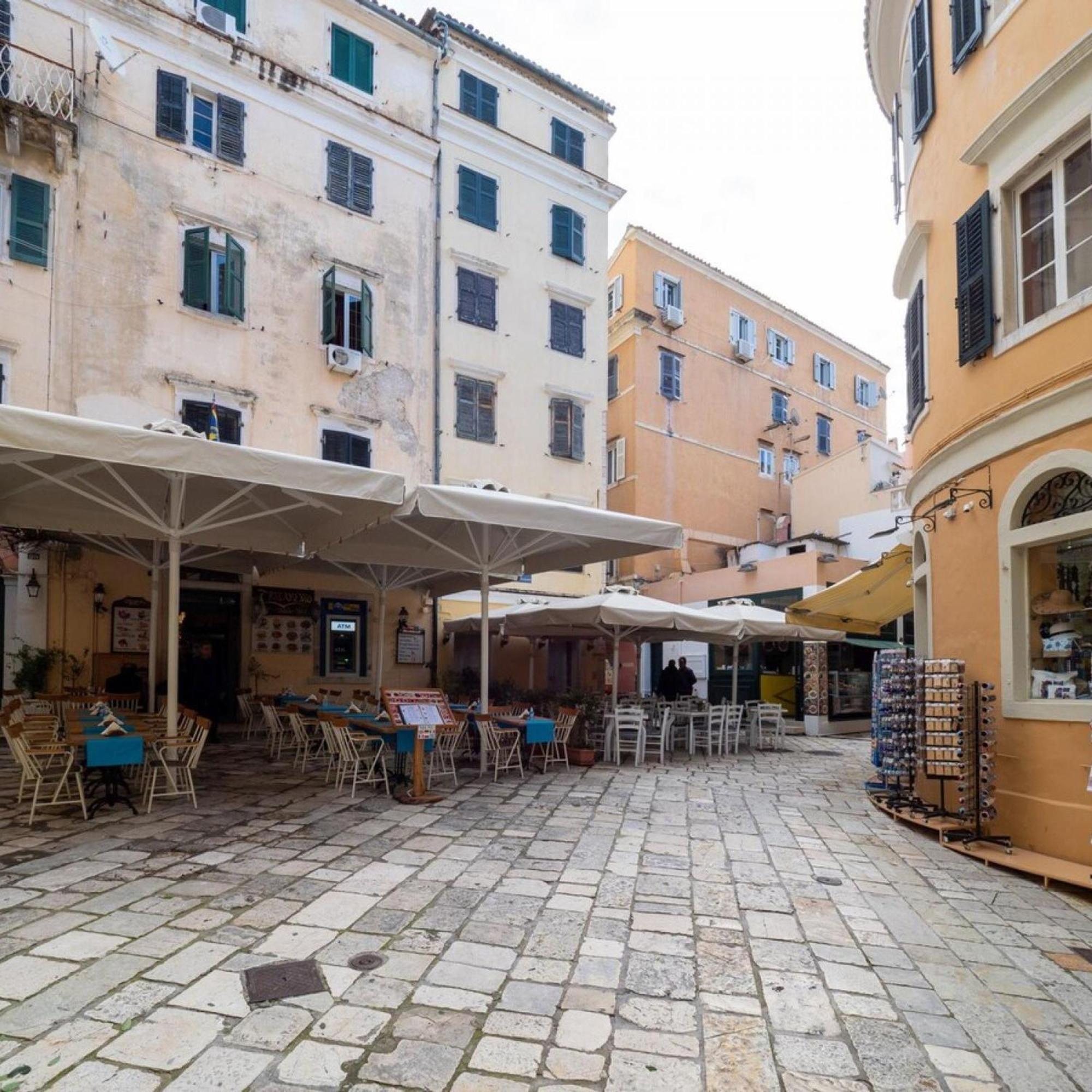 Ferienwohnung Casa Mourioni Old Corfu Town Exterior foto