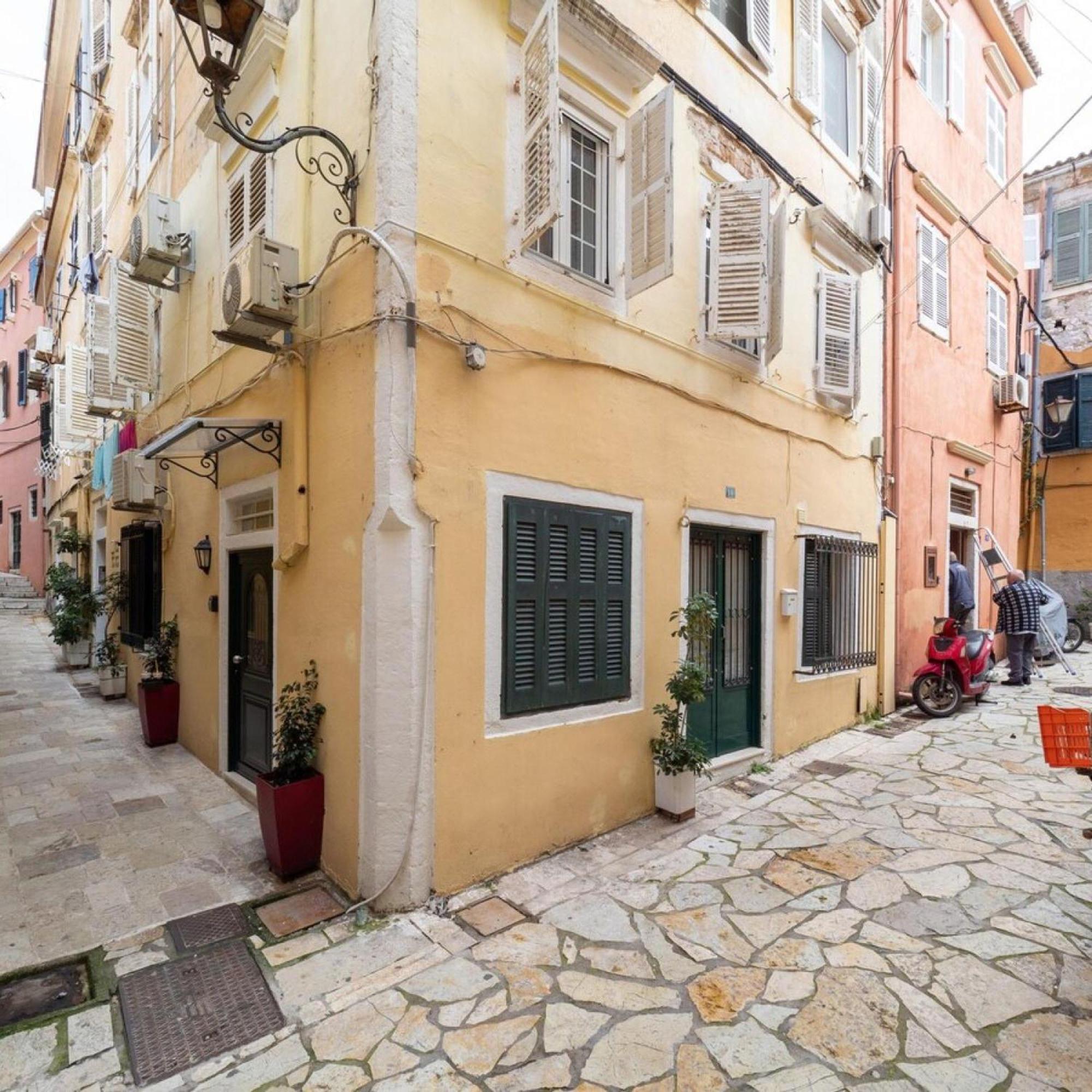 Ferienwohnung Casa Mourioni Old Corfu Town Exterior foto