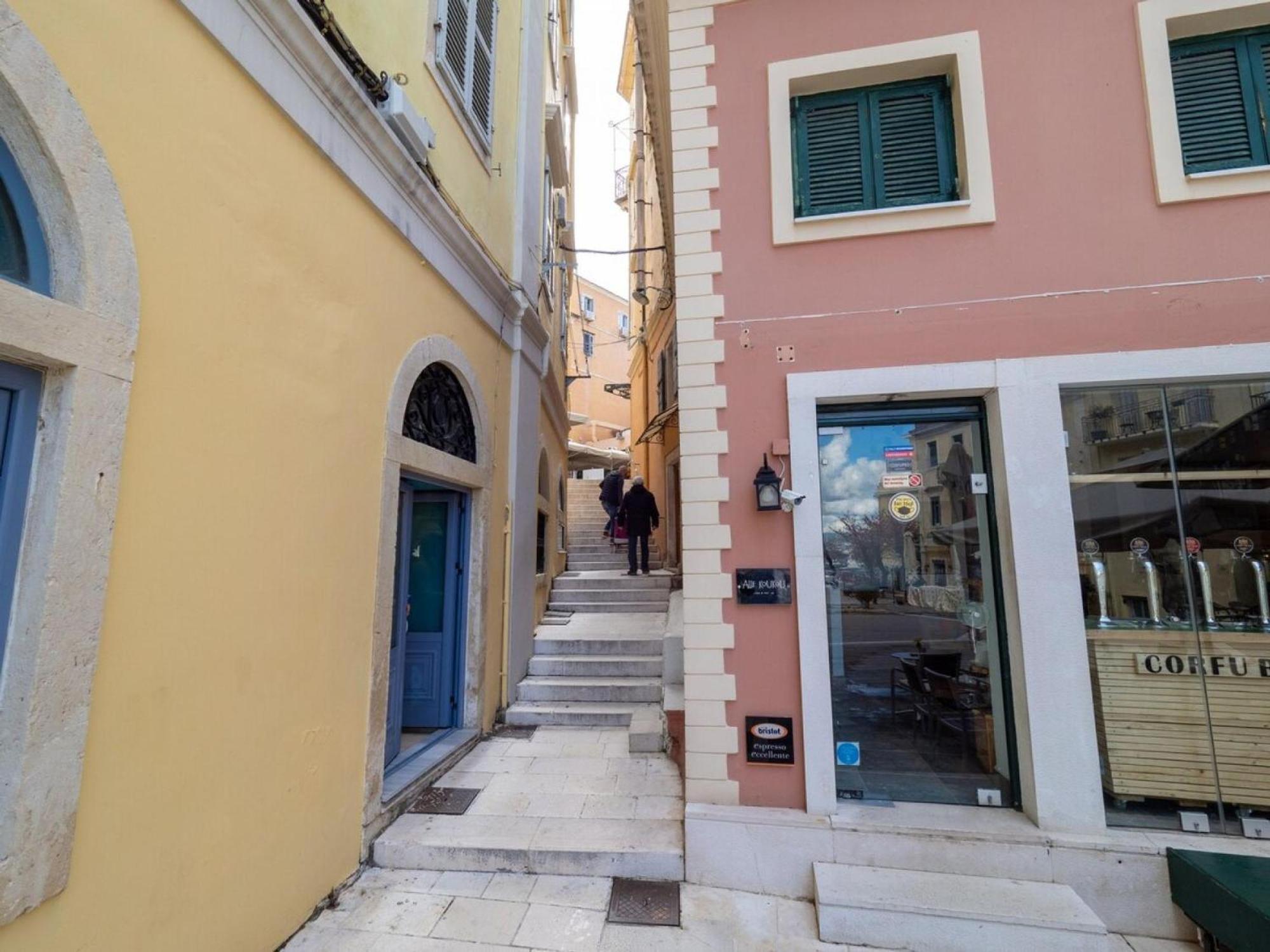 Ferienwohnung Casa Mourioni Old Corfu Town Exterior foto