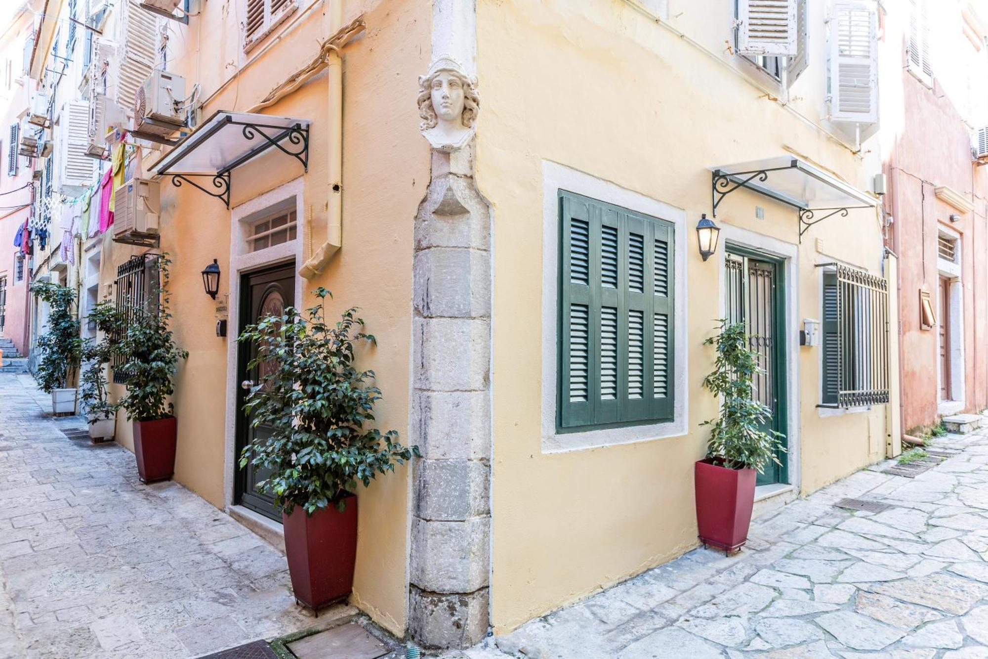 Ferienwohnung Casa Mourioni Old Corfu Town Exterior foto