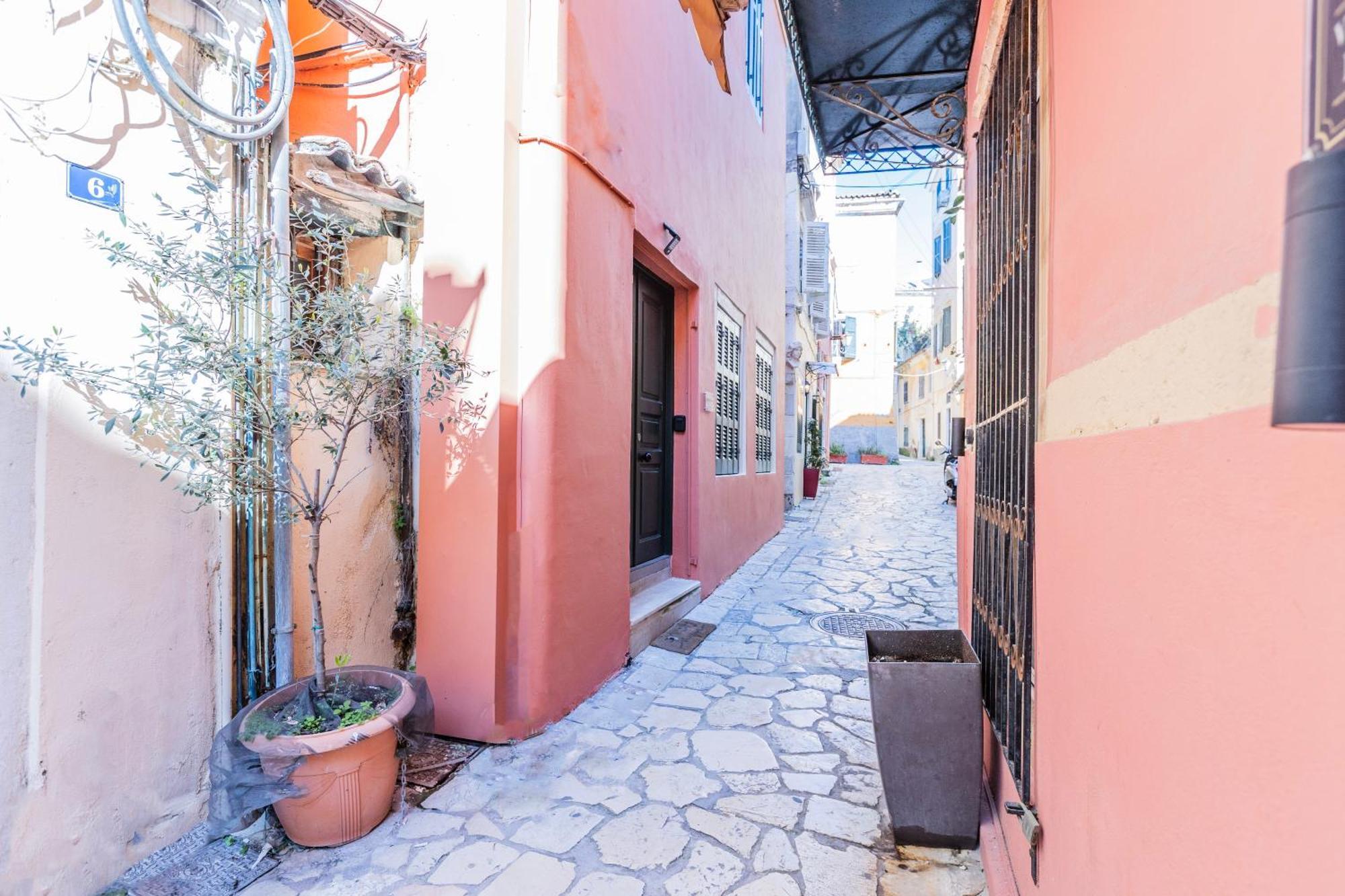 Ferienwohnung Casa Mourioni Old Corfu Town Exterior foto
