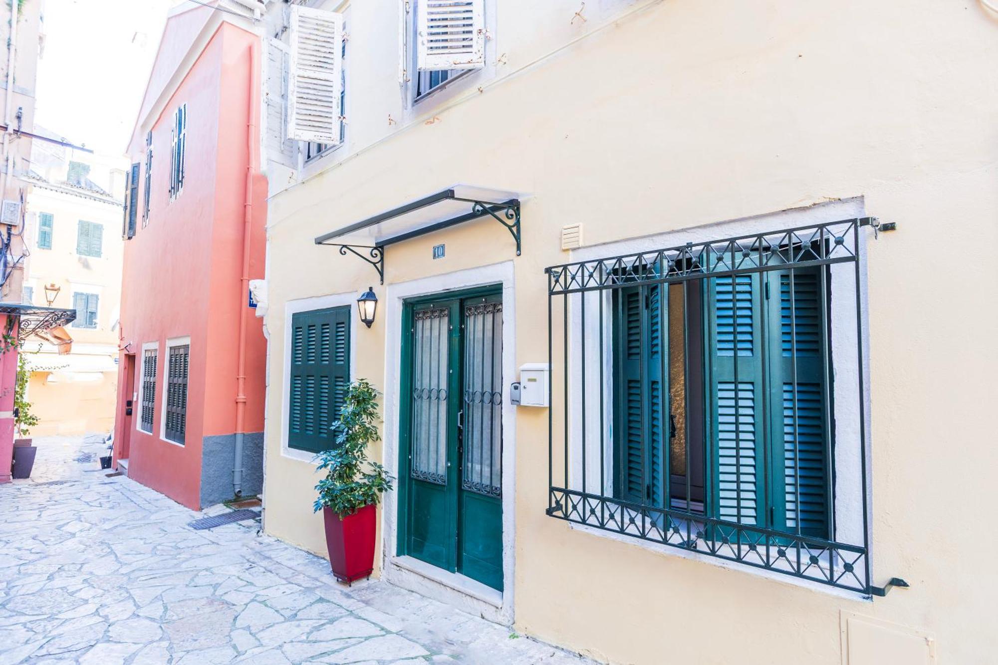 Ferienwohnung Casa Mourioni Old Corfu Town Exterior foto